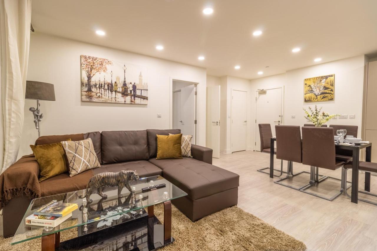 Virexxa Bedford Centre - Executive Suite - 2Bed Flat With Free Parking & Gym Esterno foto