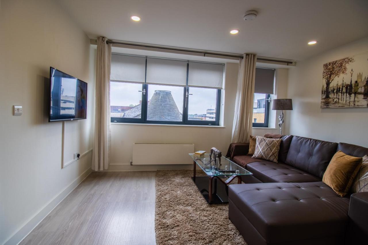 Virexxa Bedford Centre - Executive Suite - 2Bed Flat With Free Parking & Gym Esterno foto