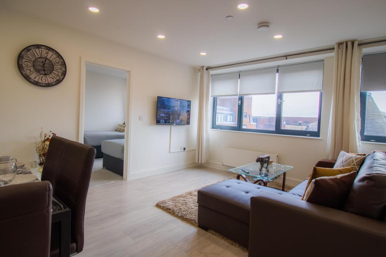Virexxa Bedford Centre - Executive Suite - 2Bed Flat With Free Parking & Gym Esterno foto